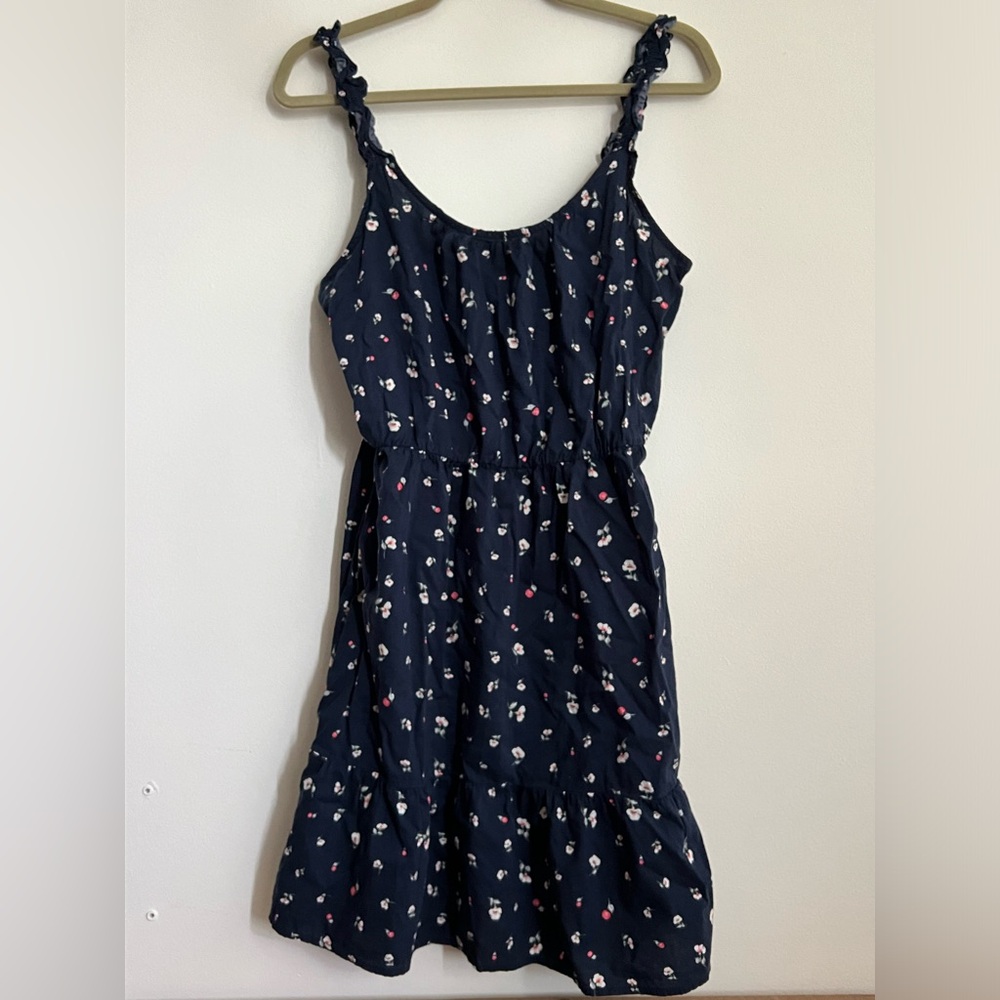 Banana Republic Navy Floral dress
